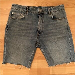 ZARA DENIM JEAN SHORTS NWOT